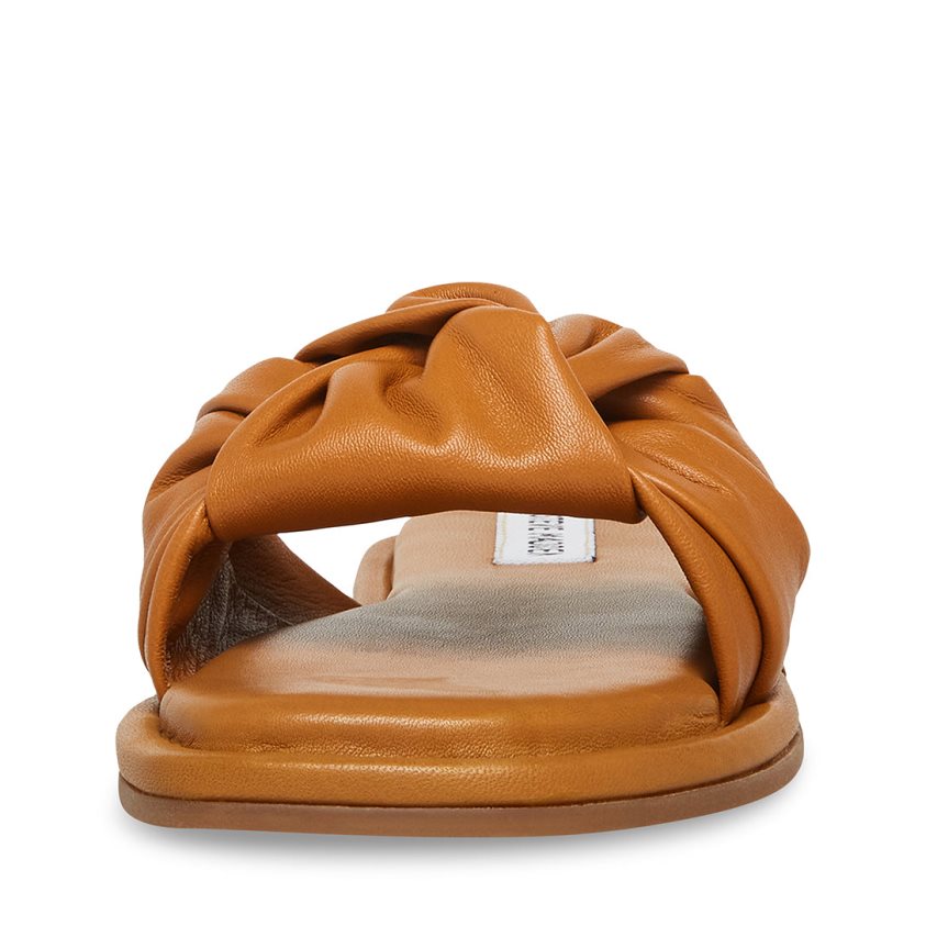 Brown Steve Madden Tatiana Women's Slides | PH 3950UZS